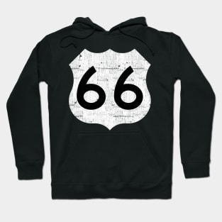 Route 66 -- Vintage Look Design Hoodie